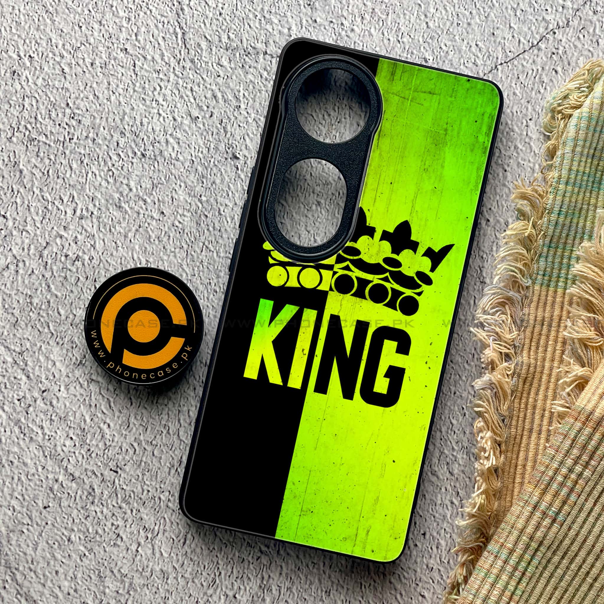 Vivo V40 Pro - King 2.0 Series - Premium Metal Printed soft Bumper shock Proof Case
