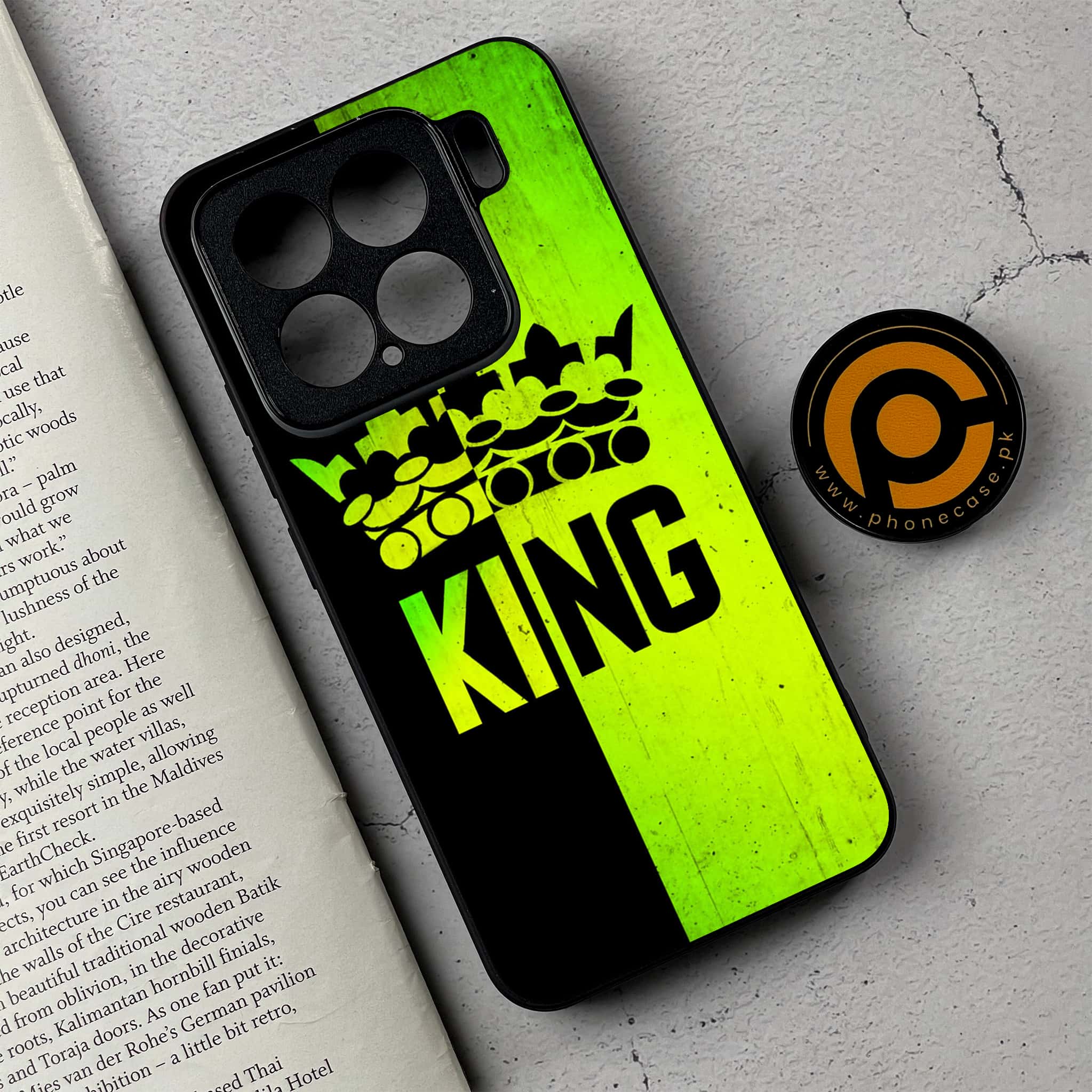 Xiaomi 15 - King 2.0 Series - Premium Metal Printed soft Bumper shock Proof Case