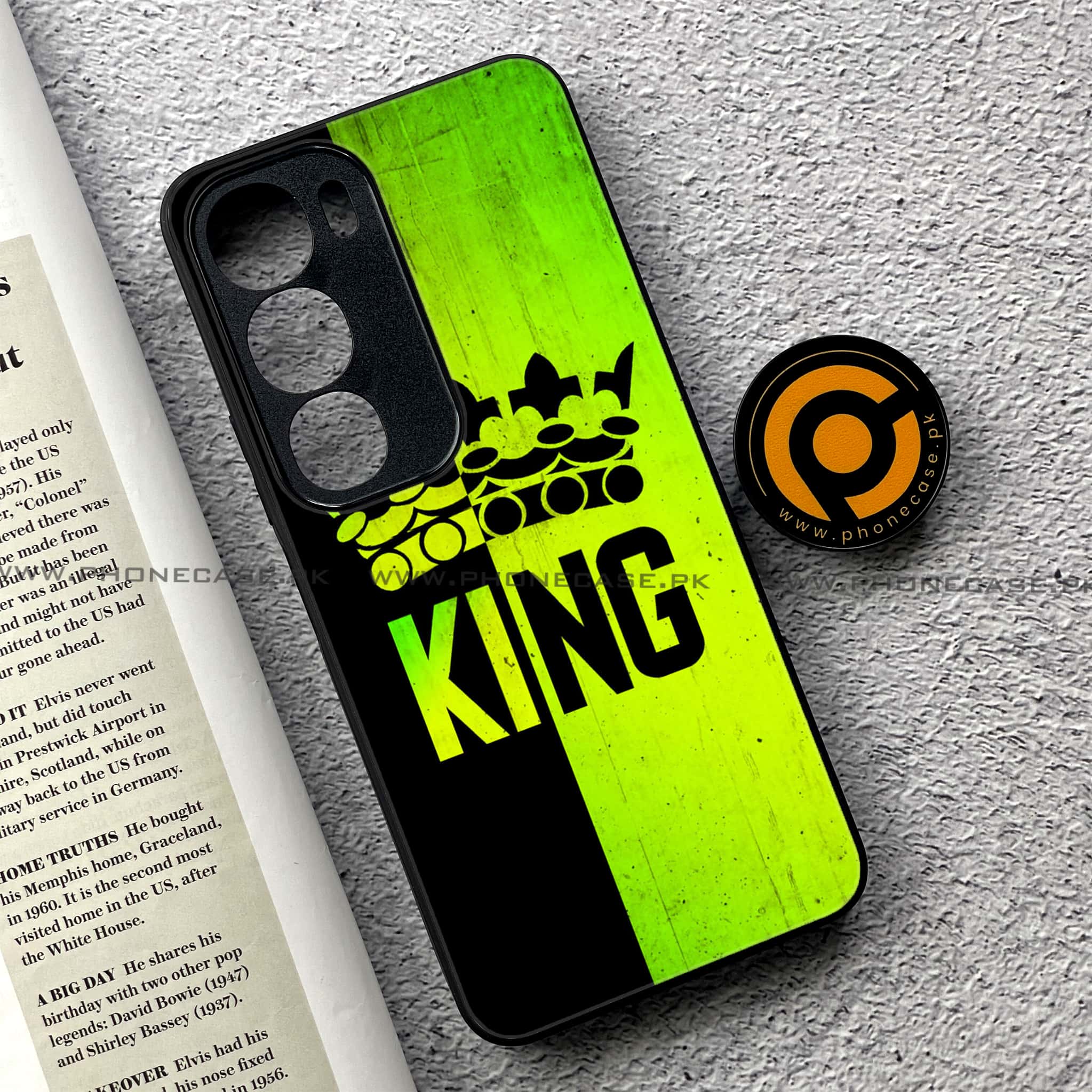 Vivo Y19s Pro - King 2.0 Series - Premium Metal Printed soft Bumper shock Proof Case