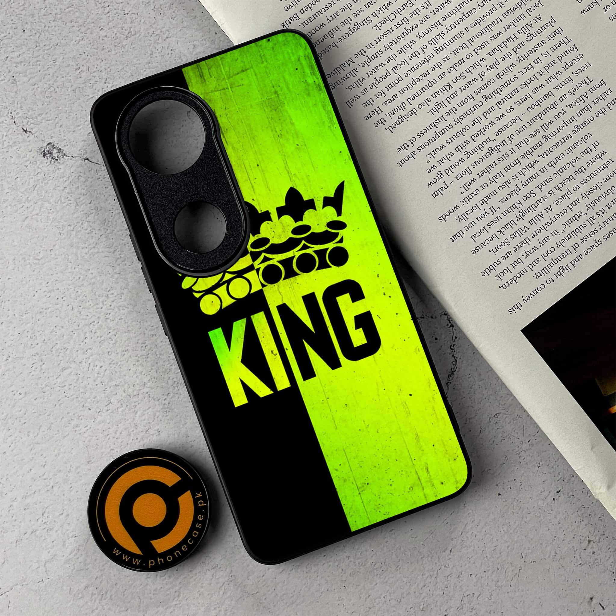 Vivo V50 - King 2.0 Series - Premium Metal Printed Soft Bumper Shockproof Case