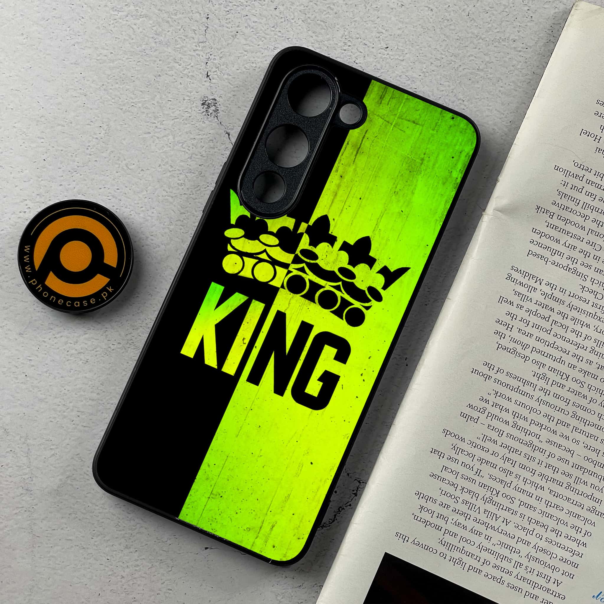Vivo Y04 - King 2.0 Series - Premium Metal Printed Soft Bumper Shockproof Case