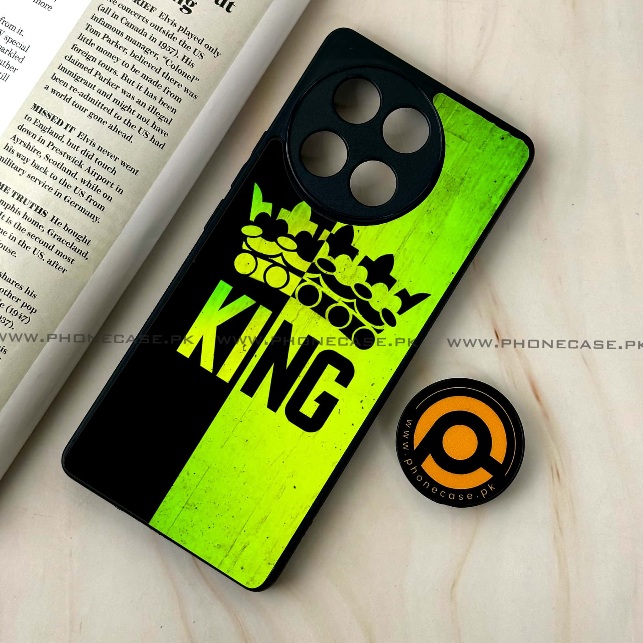 Tecno Camon 30s - King 2.0 Series - Premium Metal Printed soft Bumper shock Proof Case