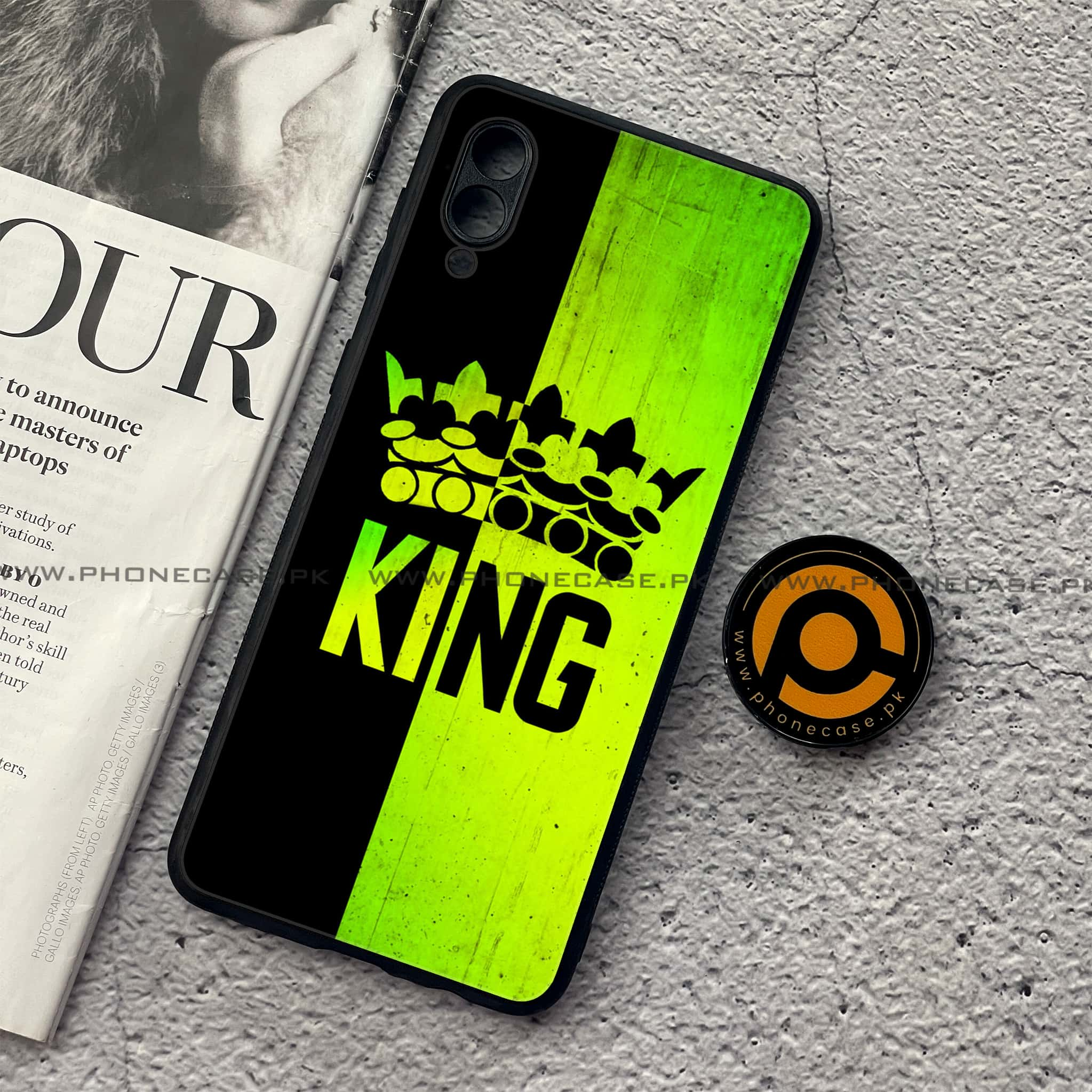 Samsung Galaxy A02 - King 2.0 Series - Premium Printed Metal soft Bumper shock Proof Case