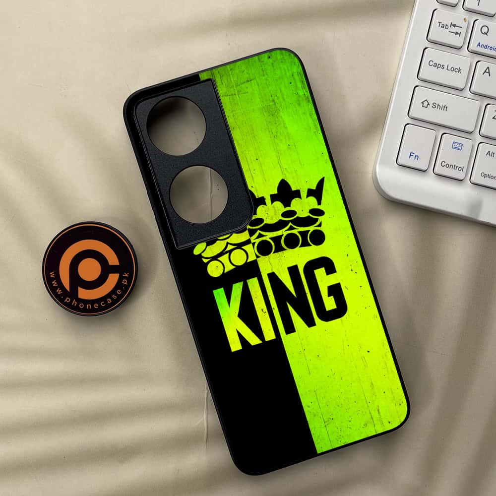 Honor X7b - King 2.0 Series - Premium Metal  Printed soft Bumper shock Proof Case