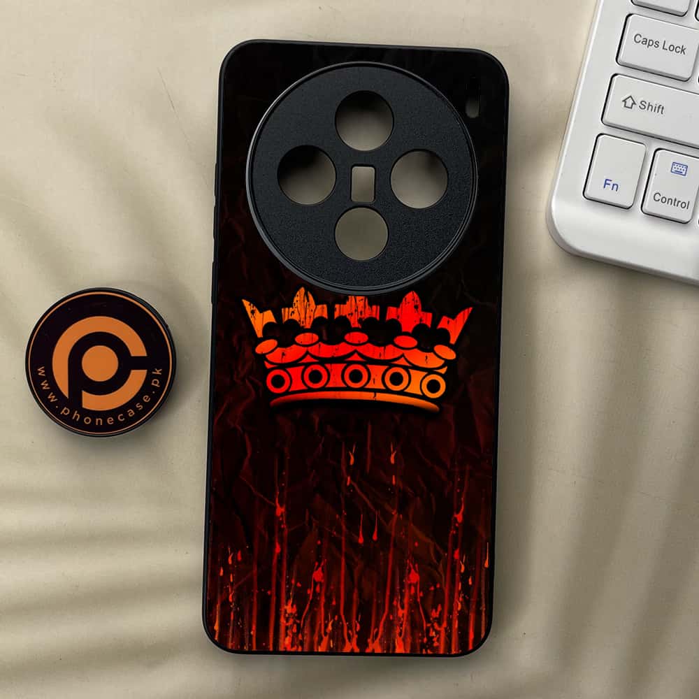 Vivo X200 - King 2.0 Series - Premium Metal  Printed soft Bumper shock Proof Case