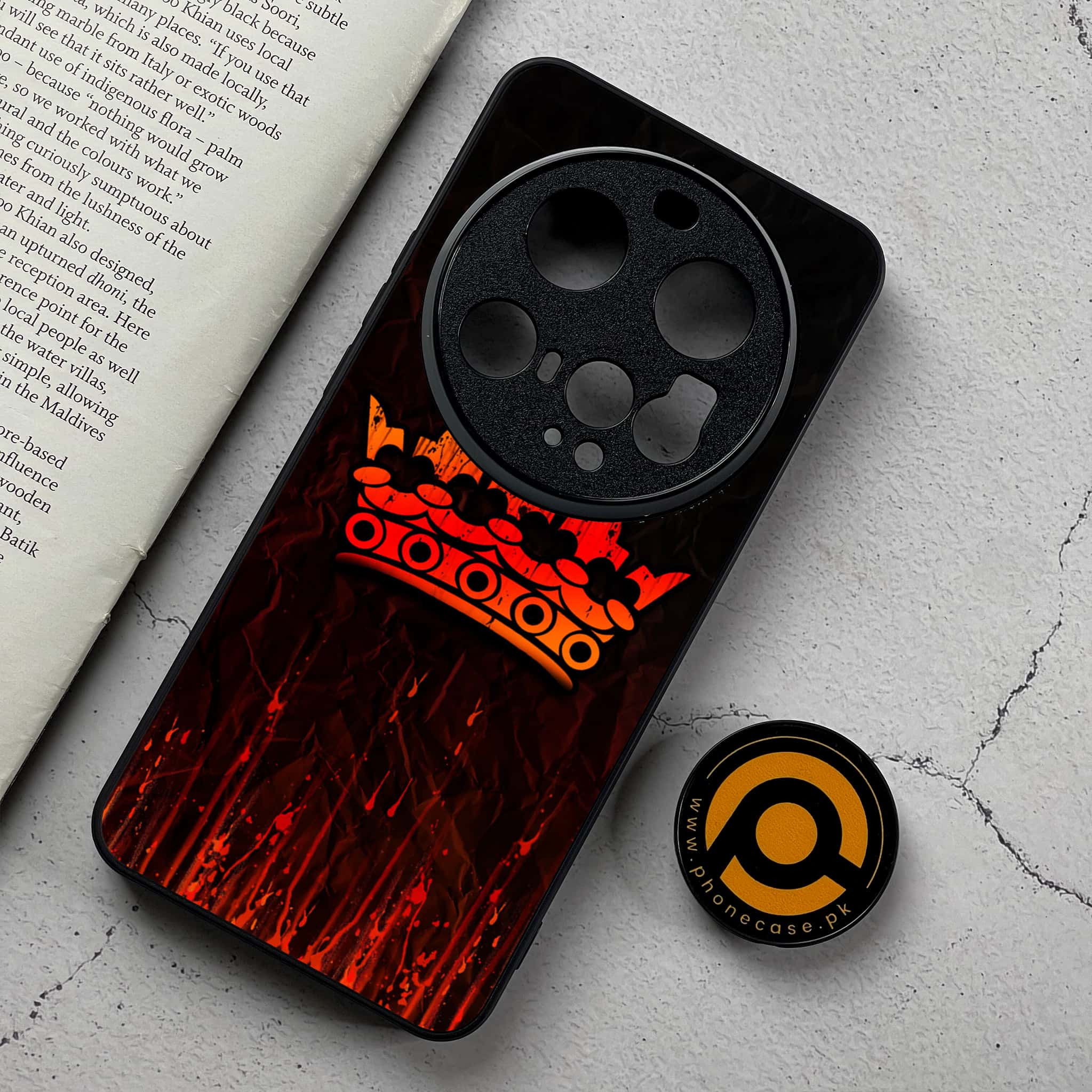 Xiaomi 15 Ultra - King 2.0 Series - Premium Metal Printed Soft Bumper Shockproof Case
