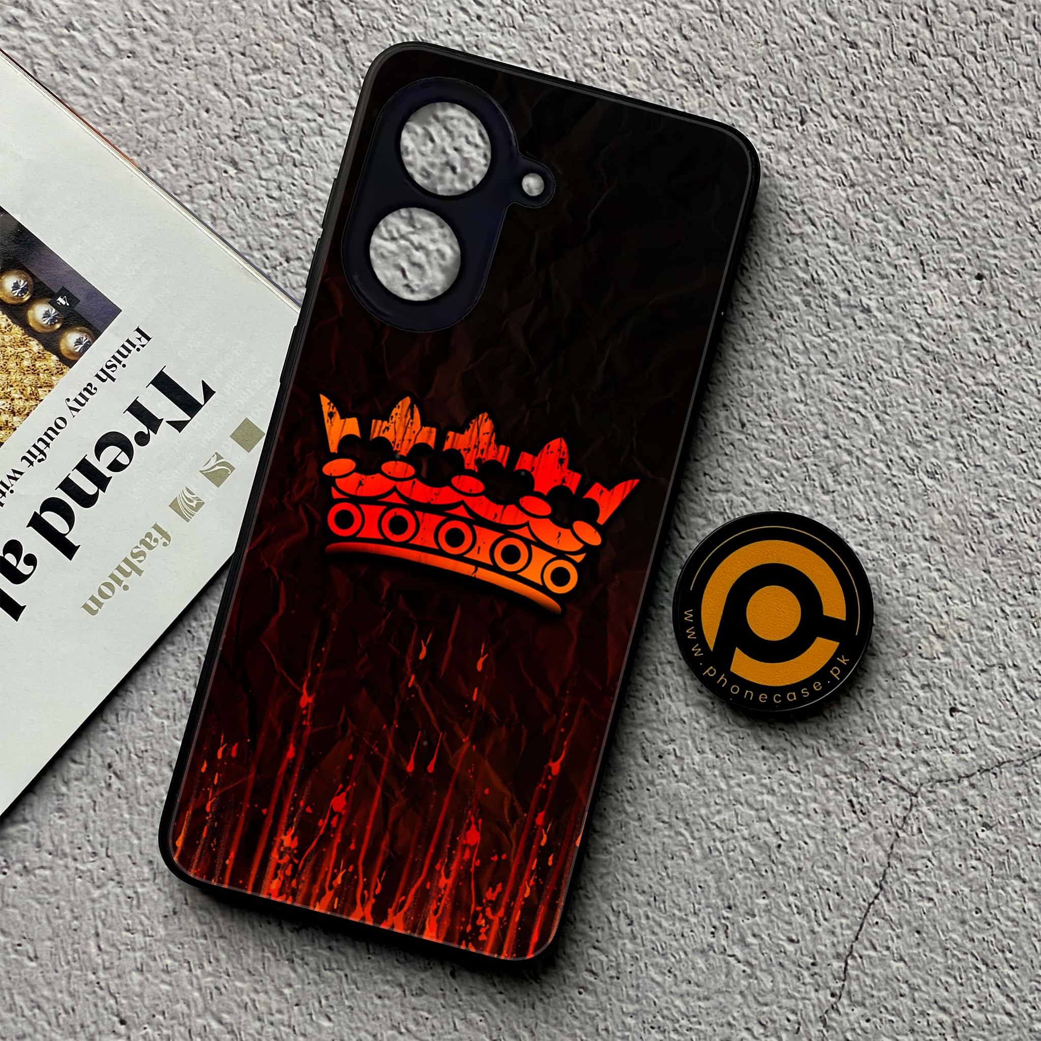 Xiaomi Redmi A5 - King 2.0 Series - Premium Metal Printed soft Bumper shock Proof Case