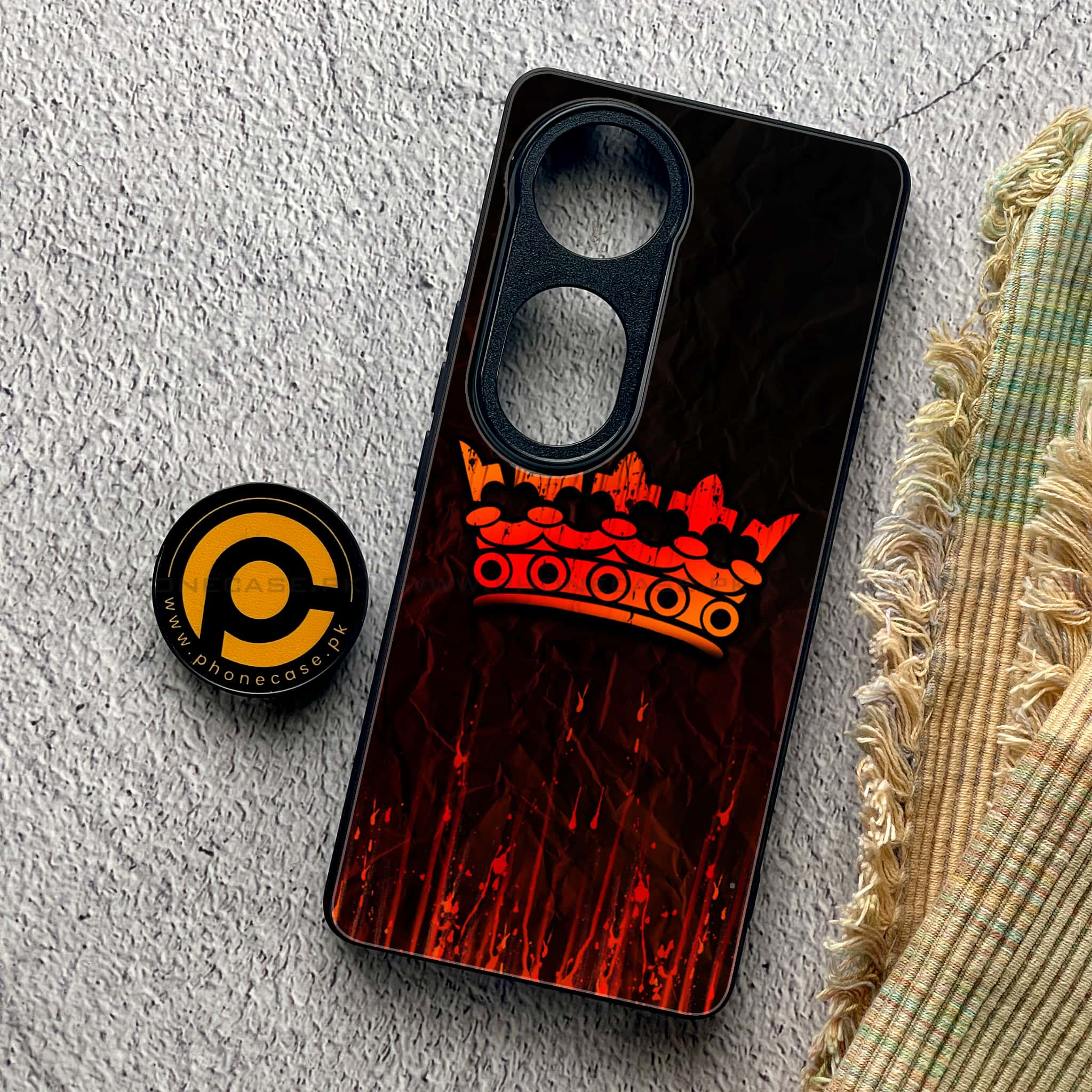 Vivo S19 Pro - King 2.0 Series - Premium Metal Printed soft Bumper shock Proof Case