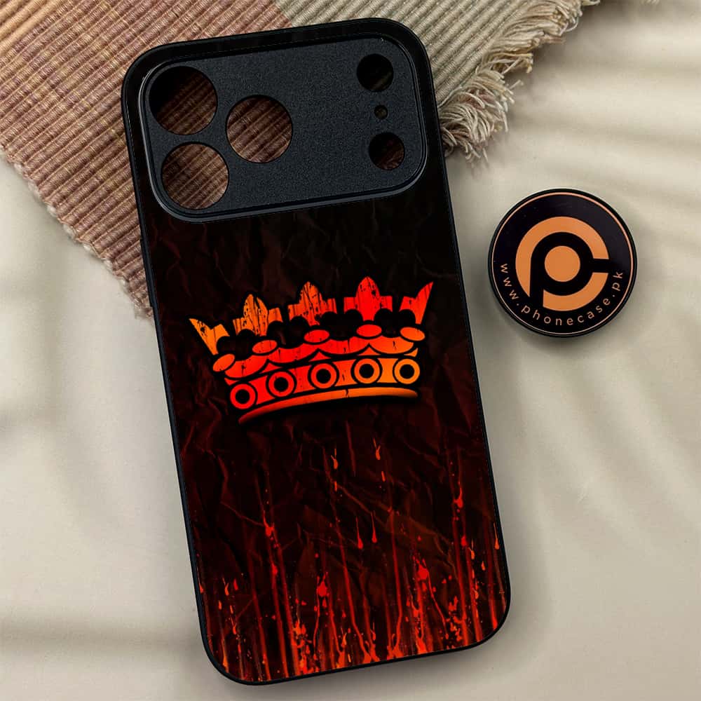 iPhone 17 Pro Max - King 2.0 Series - Premium Metal Printed soft Bumper shock Proof Case