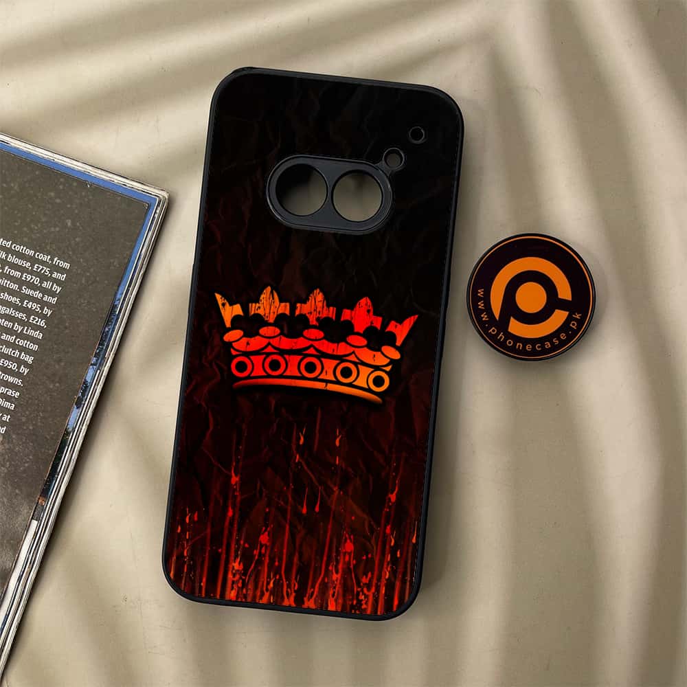 Nothing Phone (2a) - King 2.0 Series - Premium Metal Printed soft Bumper Shock Proof Case