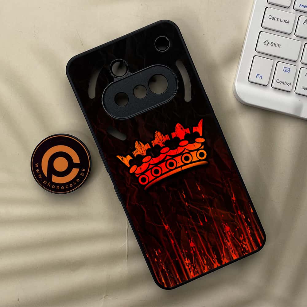 Nothing Phone 3a - King 2.0 Series - Premium Metal  Printed soft Bumper shock Proof Case