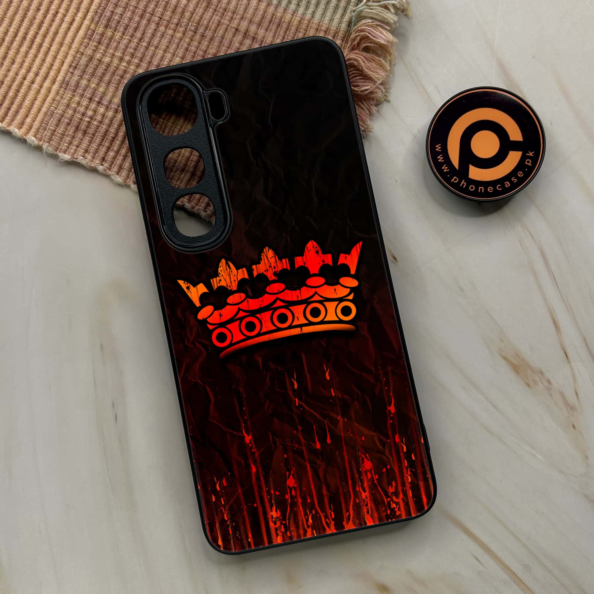 Vivo Y400 - King 2.0 Series - Premium Metal Printed soft Bumper shock Proof Case