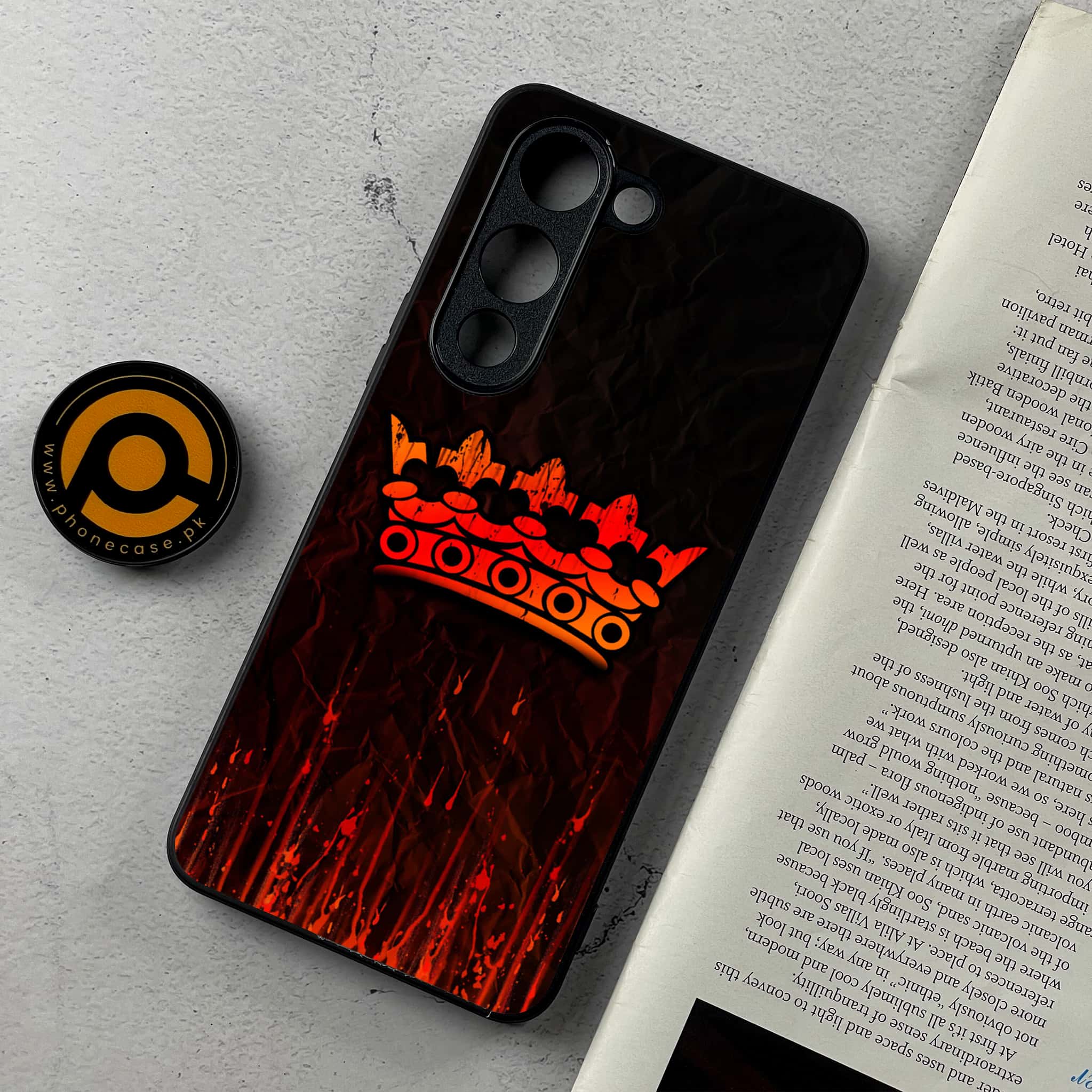 Vivo Y04 - King 2.0 Series - Premium Metal Printed Soft Bumper Shockproof Case
