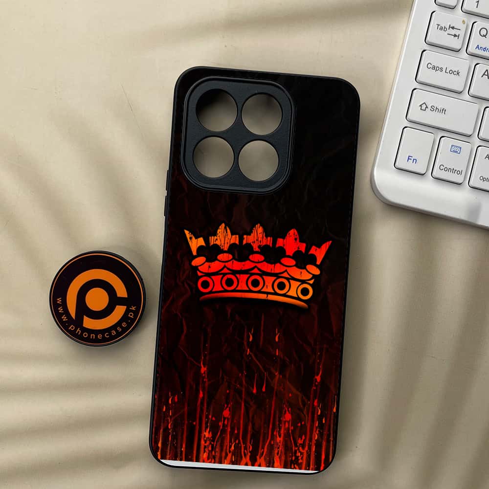 Honor X5b Plus - King 2.0 Series - Premium Metal  Printed soft Bumper shock Proof Case