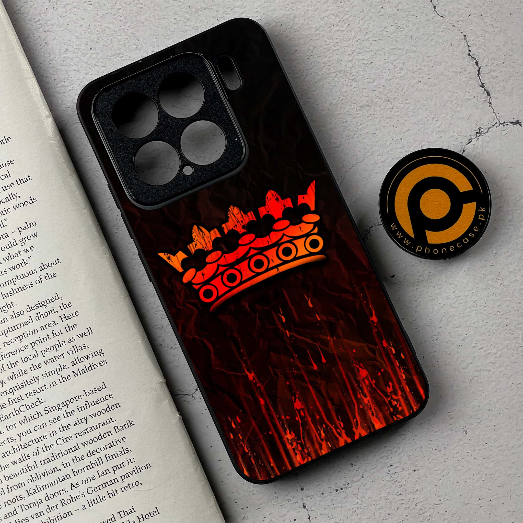 Xiaomi 15 - King 2.0 Series - Premium Metal Printed soft Bumper shock Proof Case
