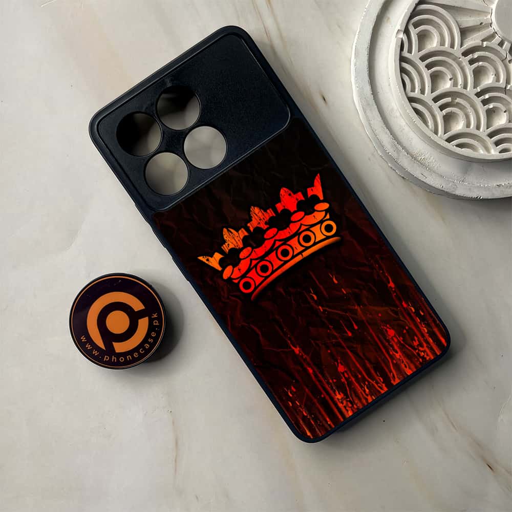 Xiaomi Poco F6 Pro - King 2.0 Series - Premium Metal Printed soft Bumper shock Proof Case