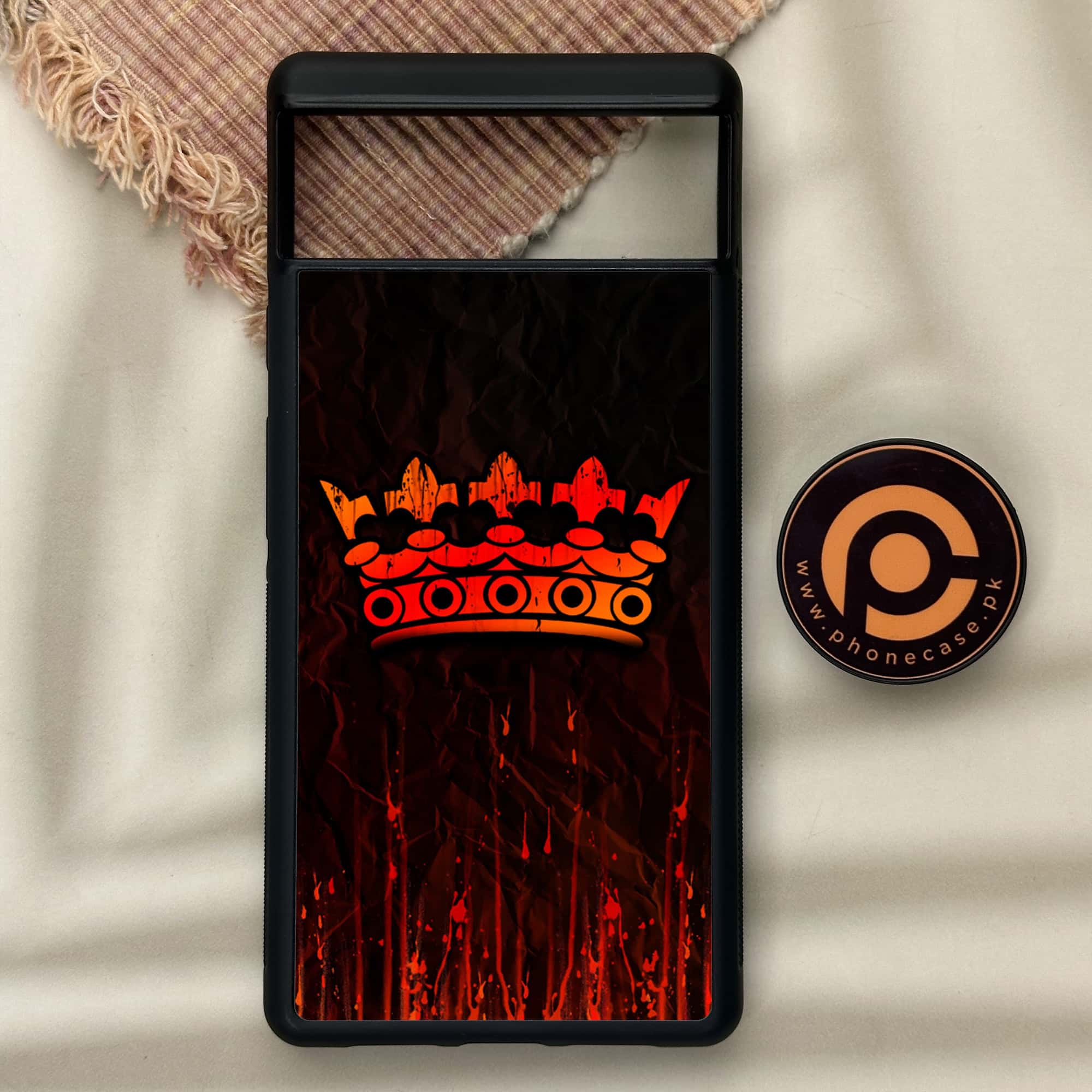 Google Pixel 6 - King Series V 2.0 - Premium Metal Printed soft Bumper Shock Proof Case