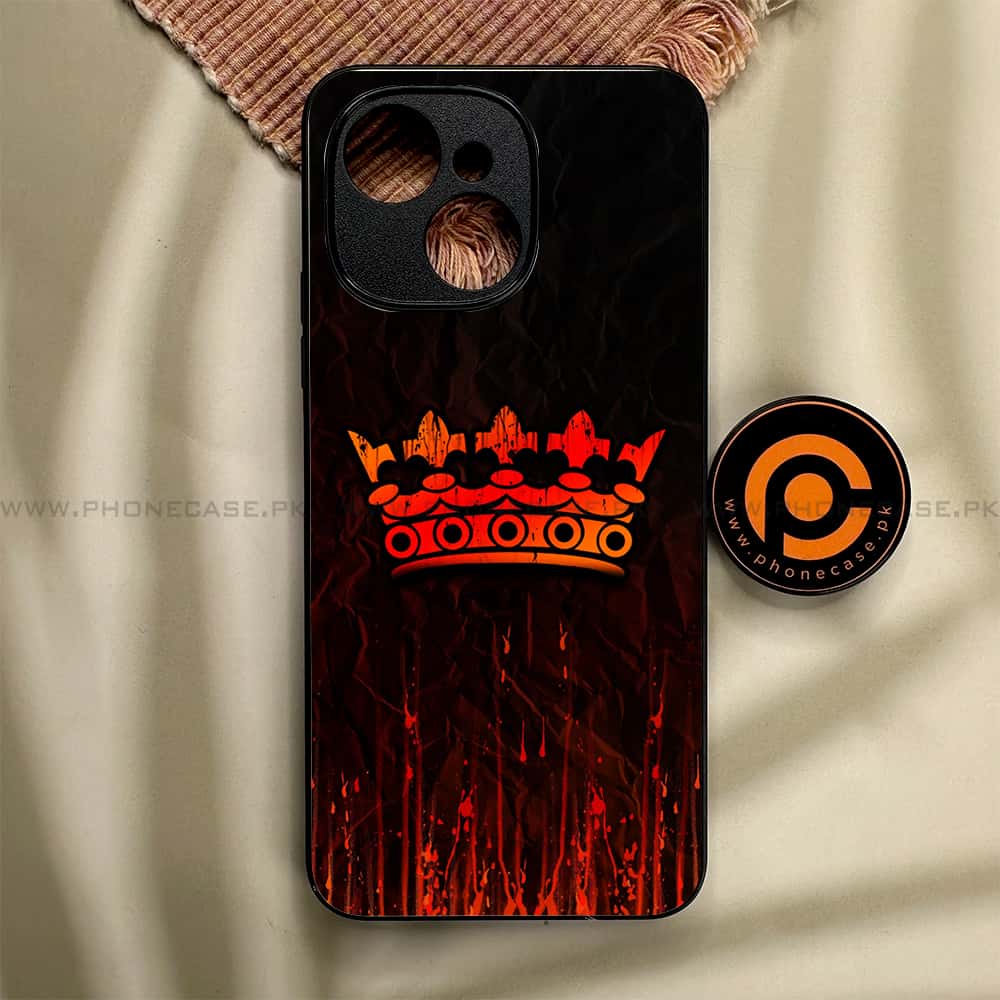 Tecno Spark 40C - King 2.0 Series - Premium Metal Printed soft Bumper shock Proof Case