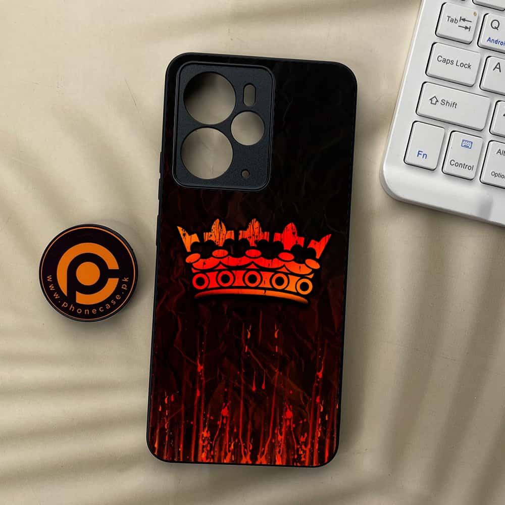 Realme 14T 5G - King 2.0 Series - Premium Metal Printed soft Bumper Shock Proof Case
