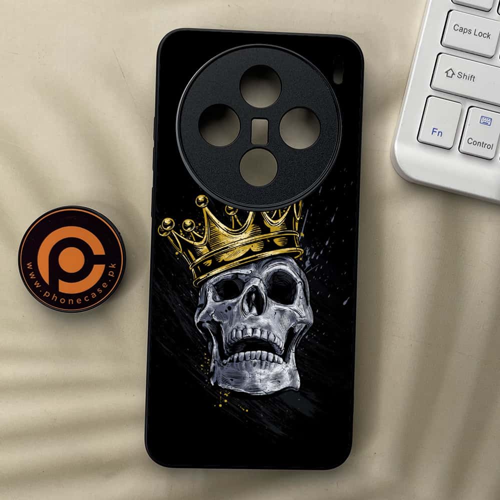 Vivo X200 - King 2.0 Series - Premium Metal  Printed soft Bumper shock Proof Case