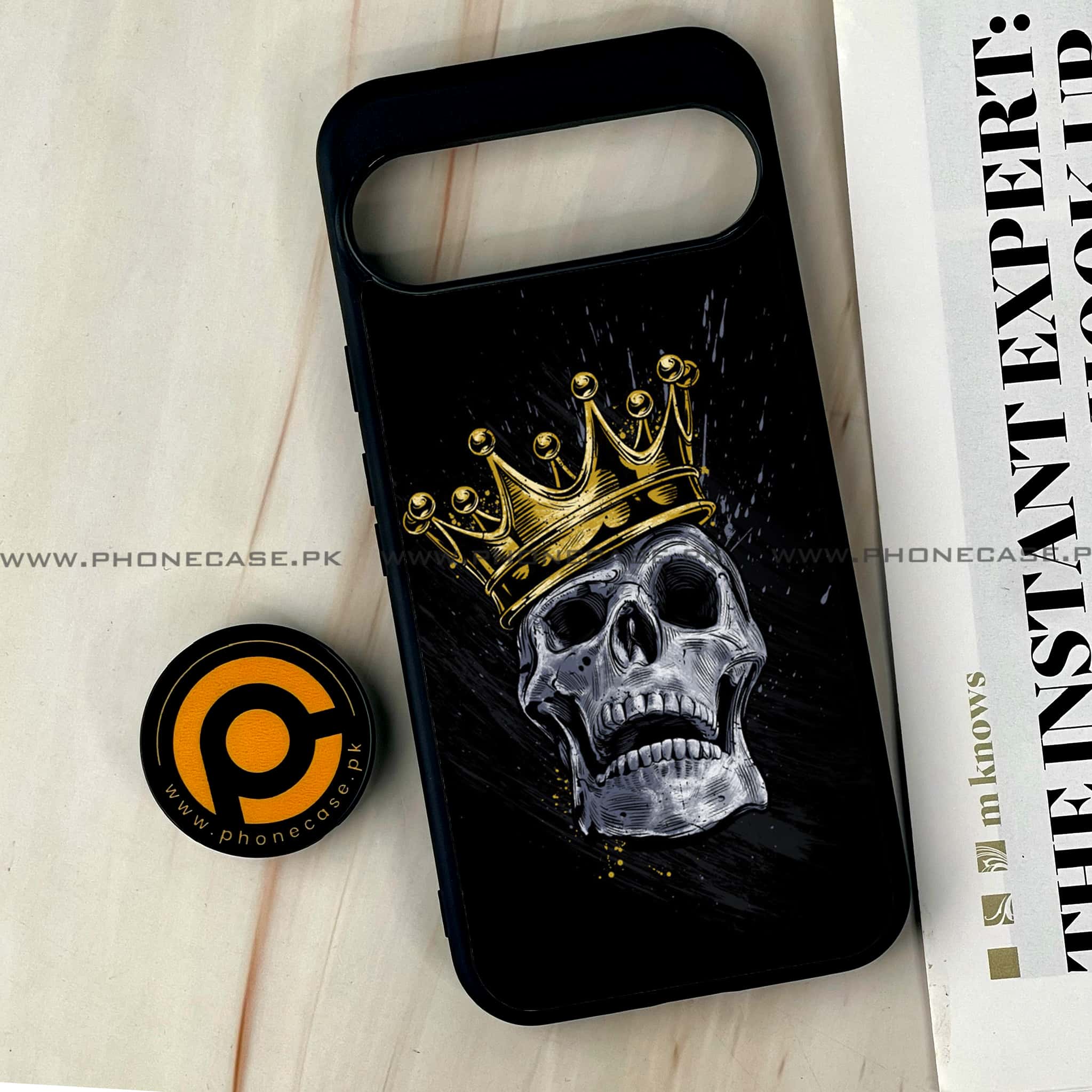 Google Pixel 9 Pro XL - King 2.0 Series - Premium Metal Printed soft Bumper Shock Proof Case