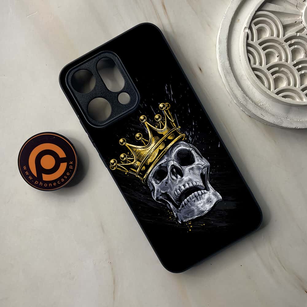 Oppo Reno 14 5G - King 2.0 Series - Premium Metal Printed soft Bumper shock Proof Case