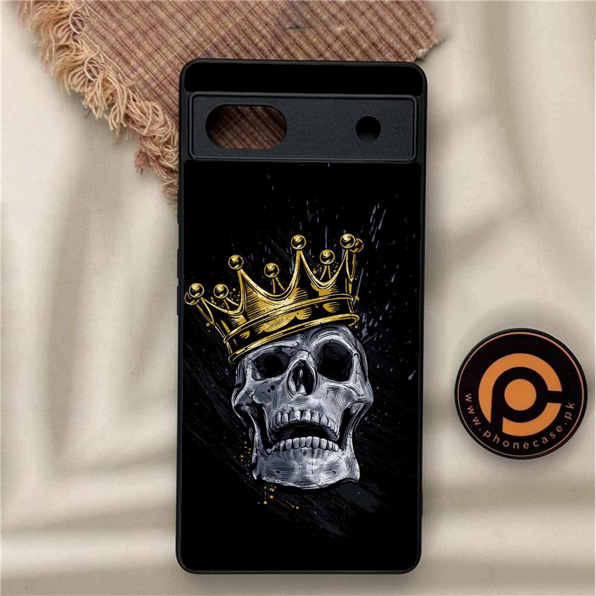Google Pixel 6A - King Series V 2.0 - Premium Metal Printed soft Bumper Shock Proof Case