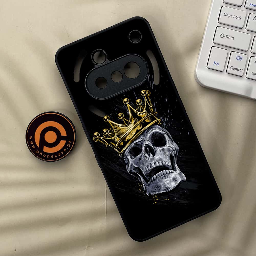 Nothing Phone 3a - King 2.0 Series - Premium Metal  Printed soft Bumper shock Proof Case