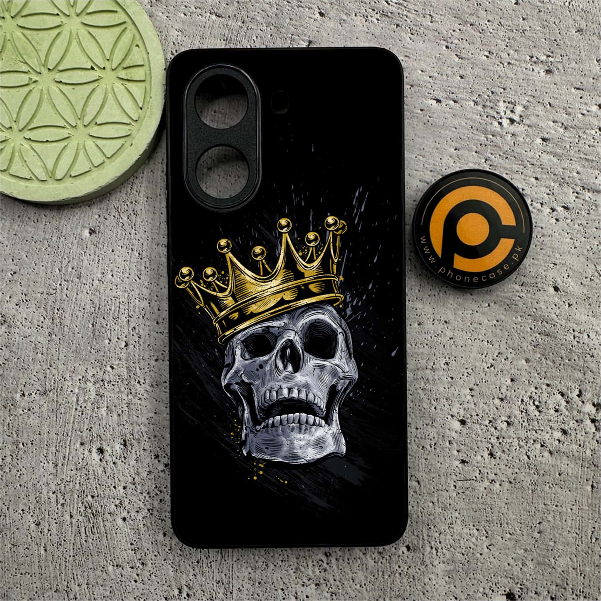 Xiaomi Poco X7 Pro 5G - King 2.0 Series - Premium Metal Printed soft Bumper shock Proof Case