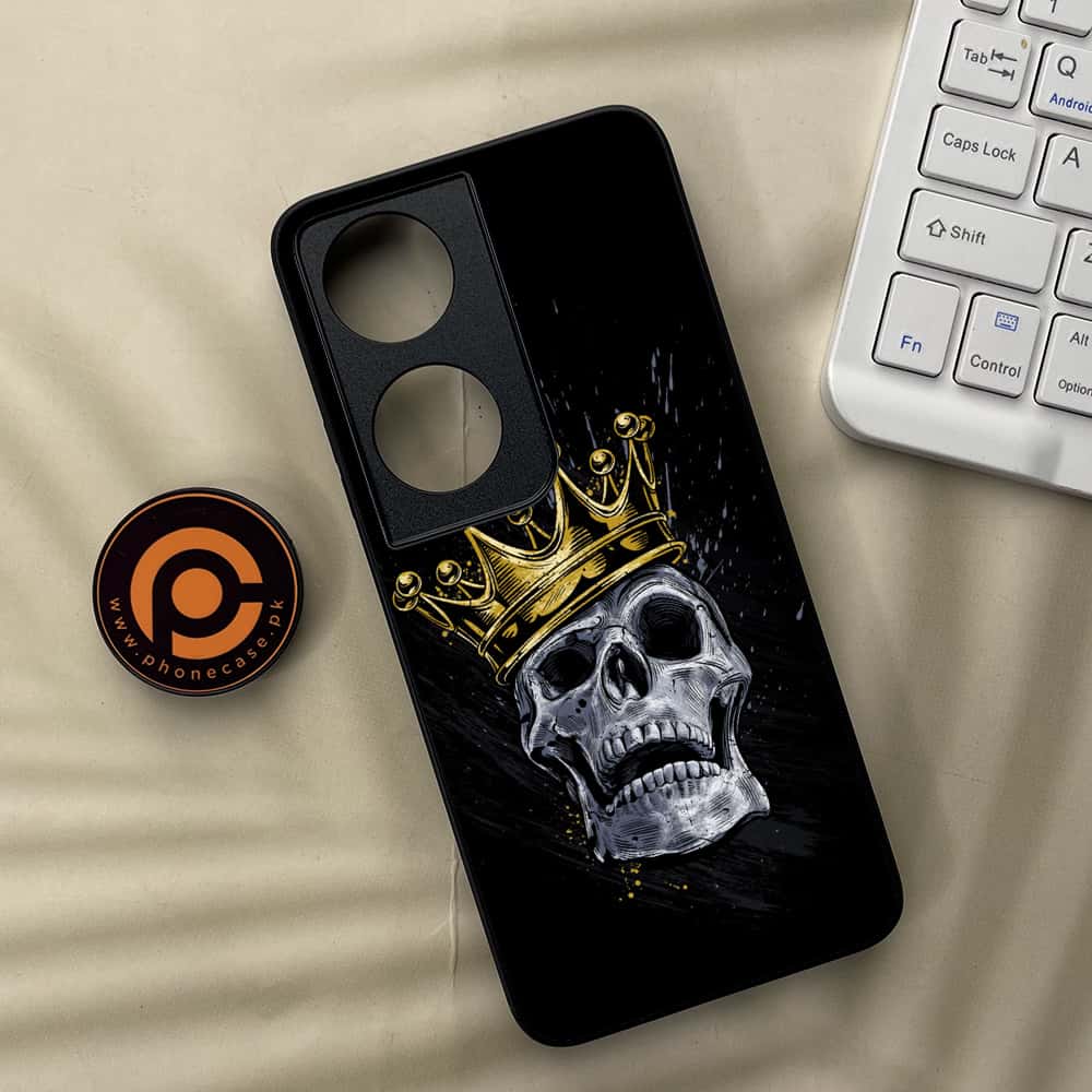 Honor X7b - King 2.0 Series - Premium Metal  Printed soft Bumper shock Proof Case