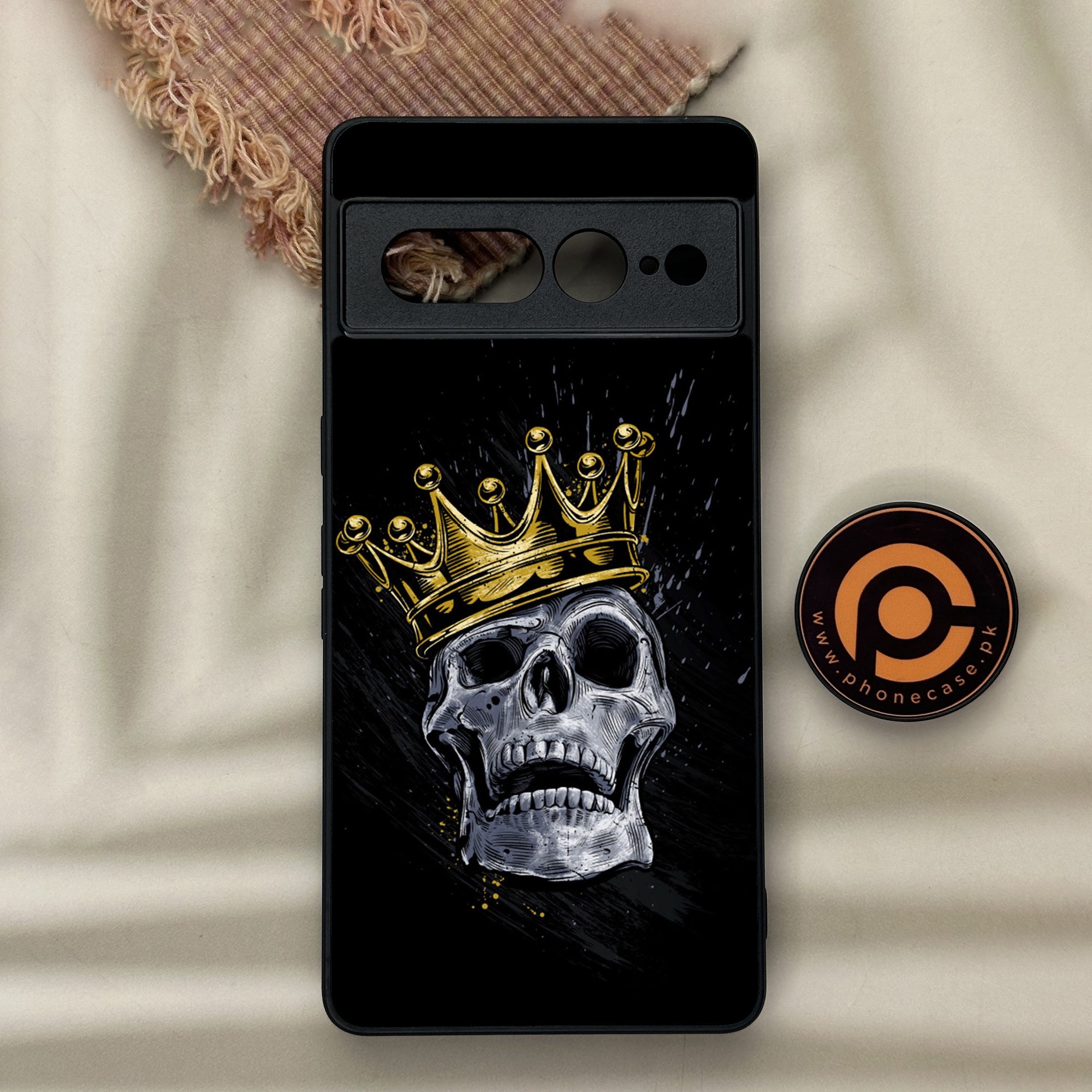 Google Pixel 7 Pro - King Series V 2.0 - Premium Metal Printed soft Bumper Shock Proof Case