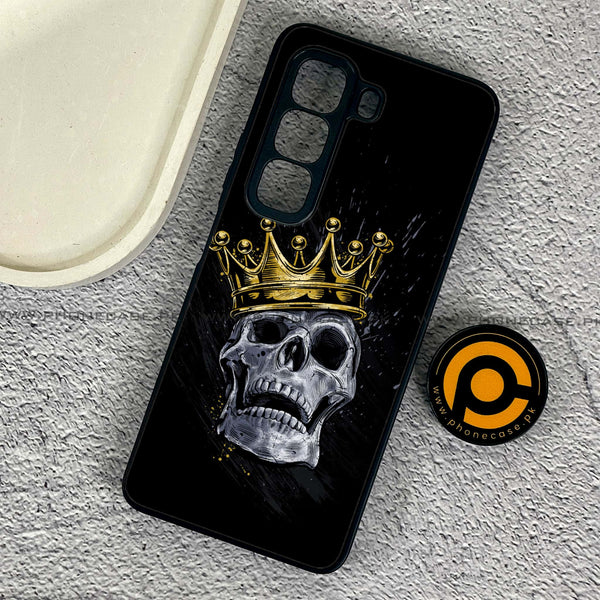 Infinix Hot 50 Pro - King 2.0 Design 5 - Premium Metal Printed soft Bumper shock Proof Case CS-37022
