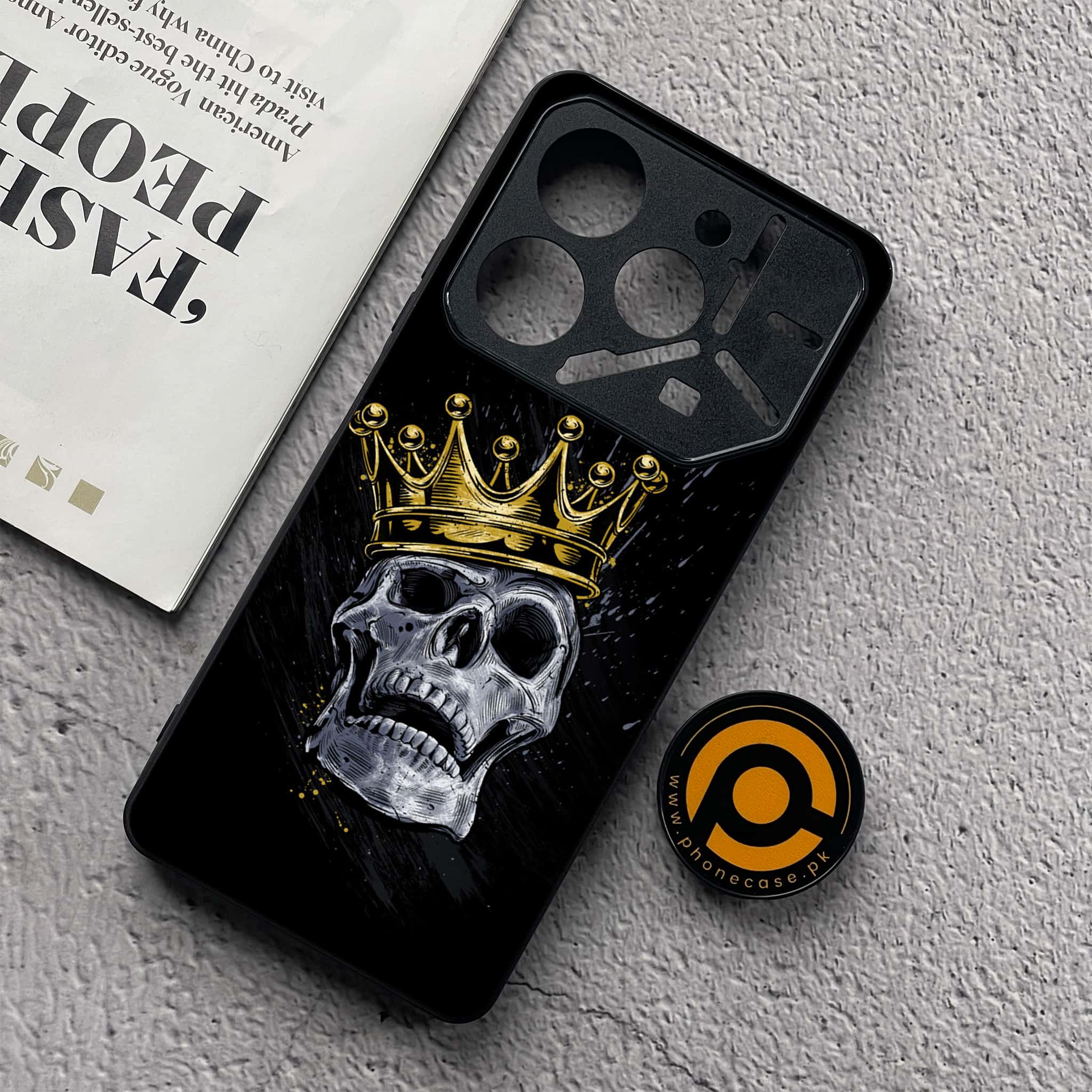 Tecno Pova 6 Neo - King 2.0 Series - Premium Metal  Printed soft Bumper shock Proof Case