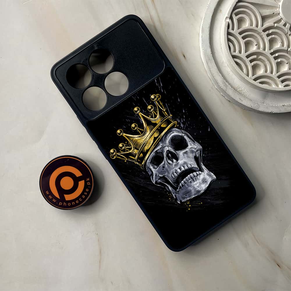 Xiaomi Poco F6 Pro - King 2.0 Series - Premium Metal Printed soft Bumper shock Proof Case
