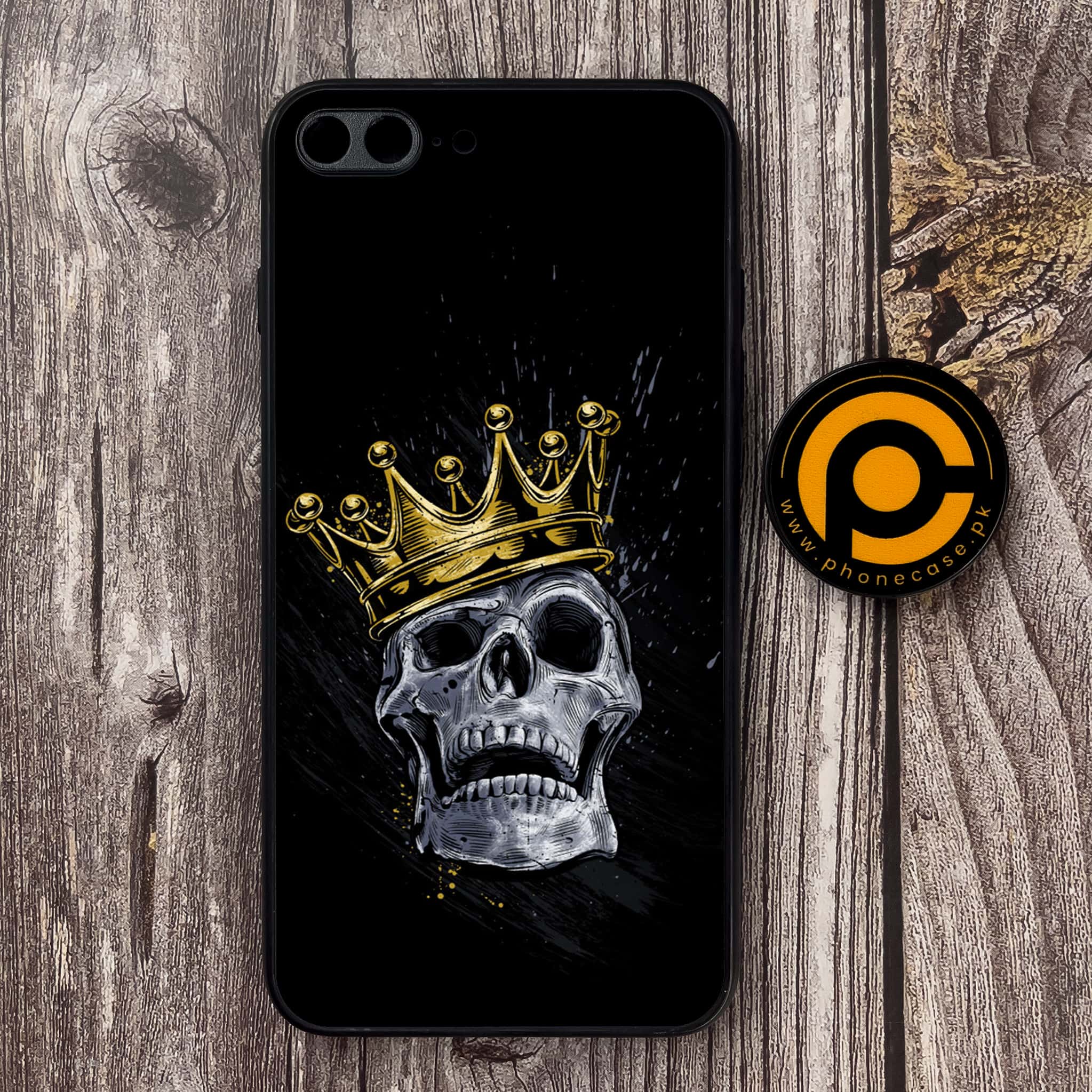 iPhone 7 Plus - King Series V 2.0 Series - Premium Metal Printed soft Bumper shock Proof Case