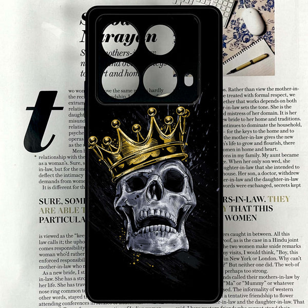 Infinix Note 40 4G - King 2.0 Design 5 - Premium Printed Glass soft Bumper shock Proof Case  CS-28932