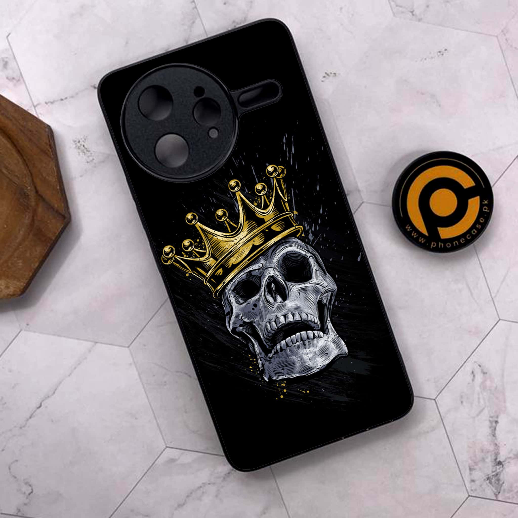 Xiaomi Poco F7 Ultra 5G - King 2.0 Series - Premium Metal Printed soft Bumper shock Proof Case