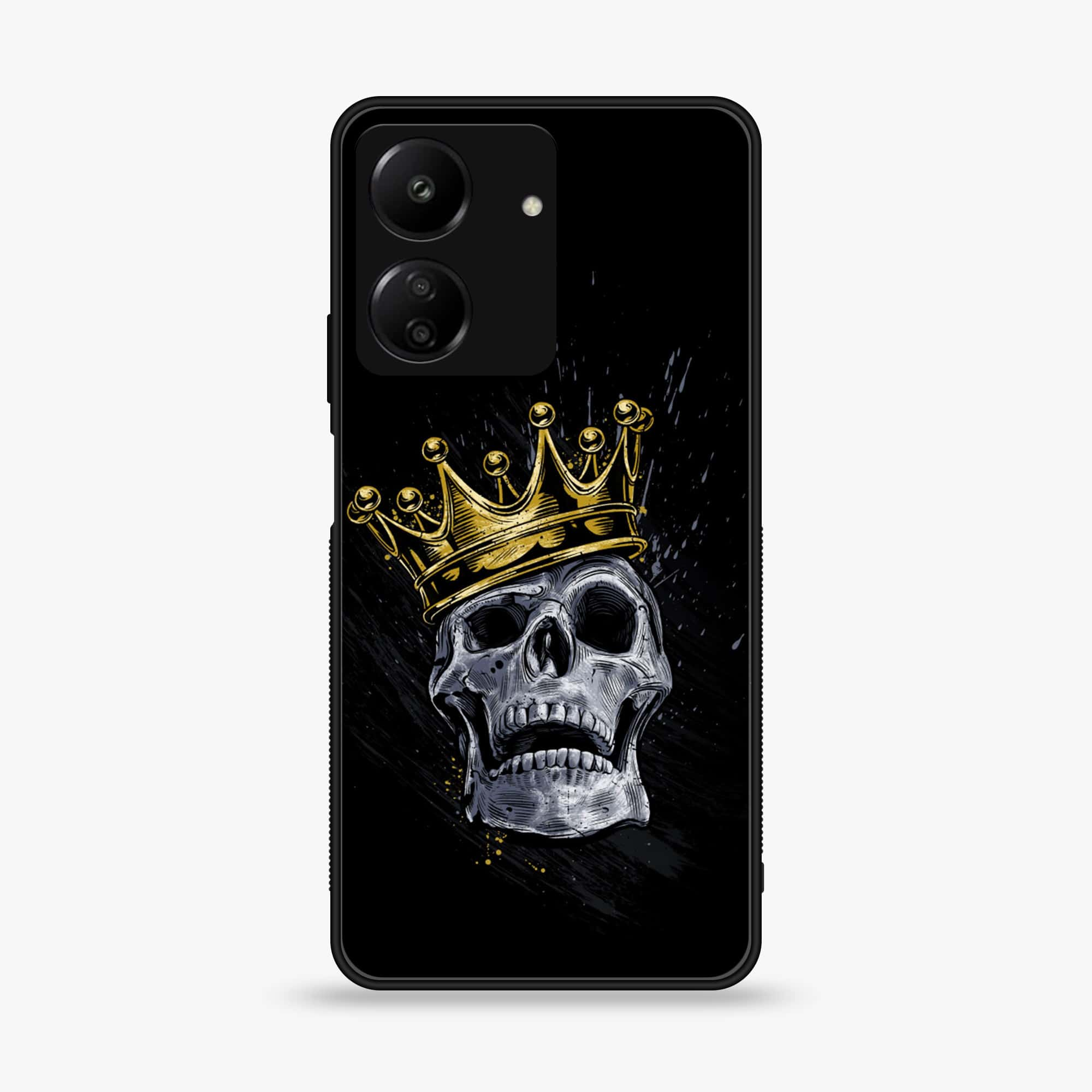 Xiaomi Poco C65 - King 2.0 Series - Premium Printed Glass soft Bumper shock Proof Case