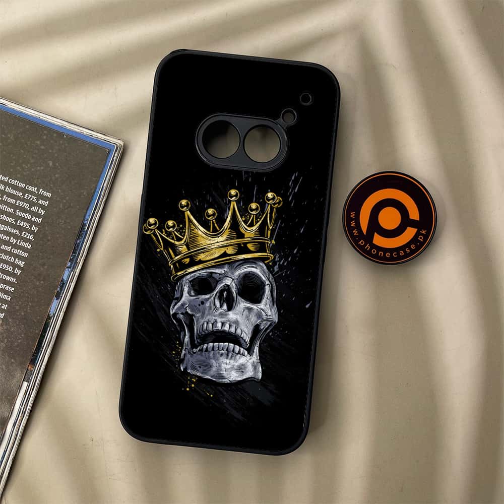 Nothing Phone (2a) - King 2.0 Series - Premium Metal Printed soft Bumper Shock Proof Case