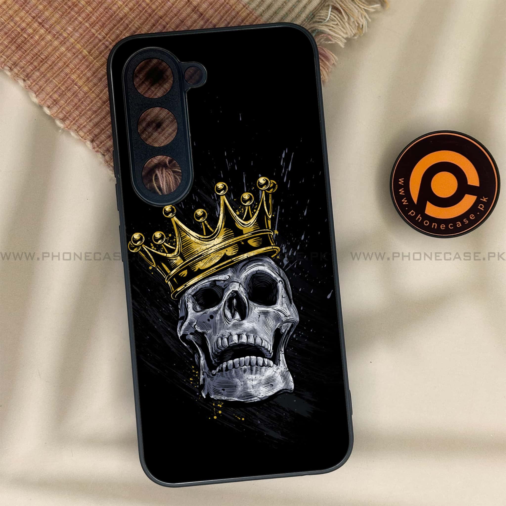 Tecno Spark 40 Pro - King 2.0 Series - Premium Metal Printed soft Bumper shock Proof Case