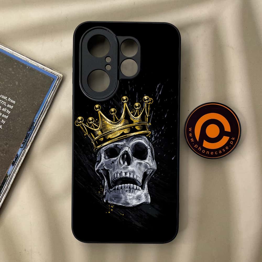 Vivo X200 FE - King 2.0 Series - Premium Metal Printed soft Bumper Shock Proof Case