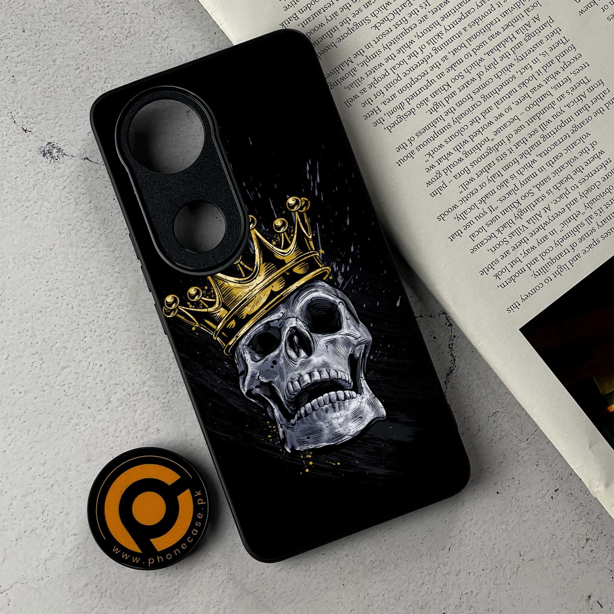 Vivo V50 - King 2.0 Series - Premium Metal Printed Soft Bumper Shockproof Case