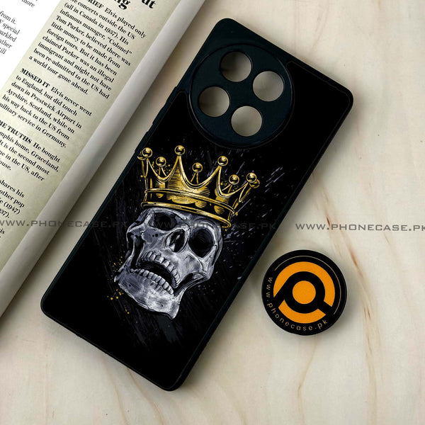 Tecno Camon 30s - King 2.0 Design 5 - Premium Printed Glass soft Bumper shock Proof Case CS-22918