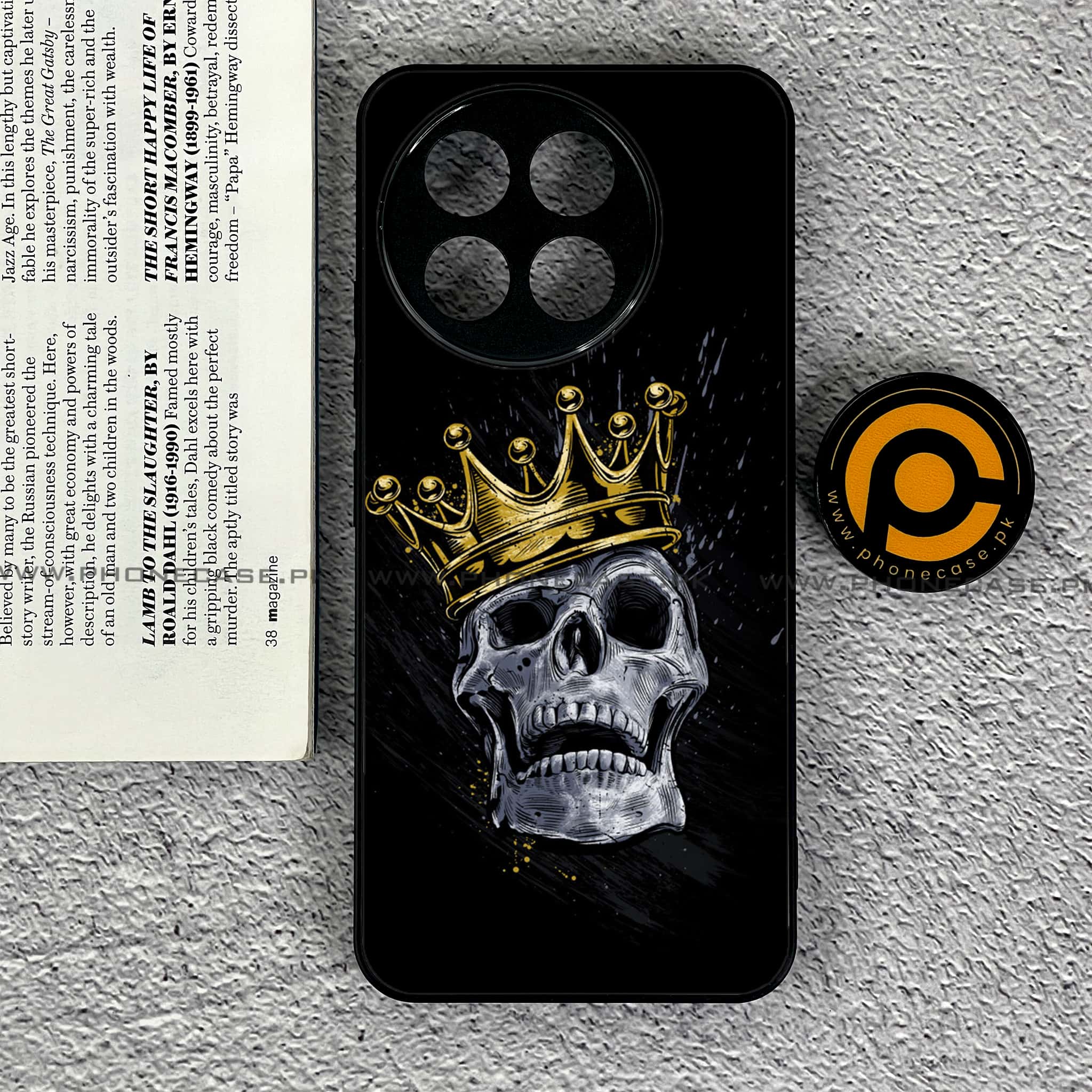 OnePlus 13R - King 2.0 Series - Premium Printed Glass soft Bumper shock Proof Case