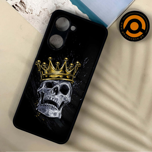 Vivo Y18 - King 2.0 Design 5 - Premium Printed Metal soft Bumper shock Proof Case CS-43621