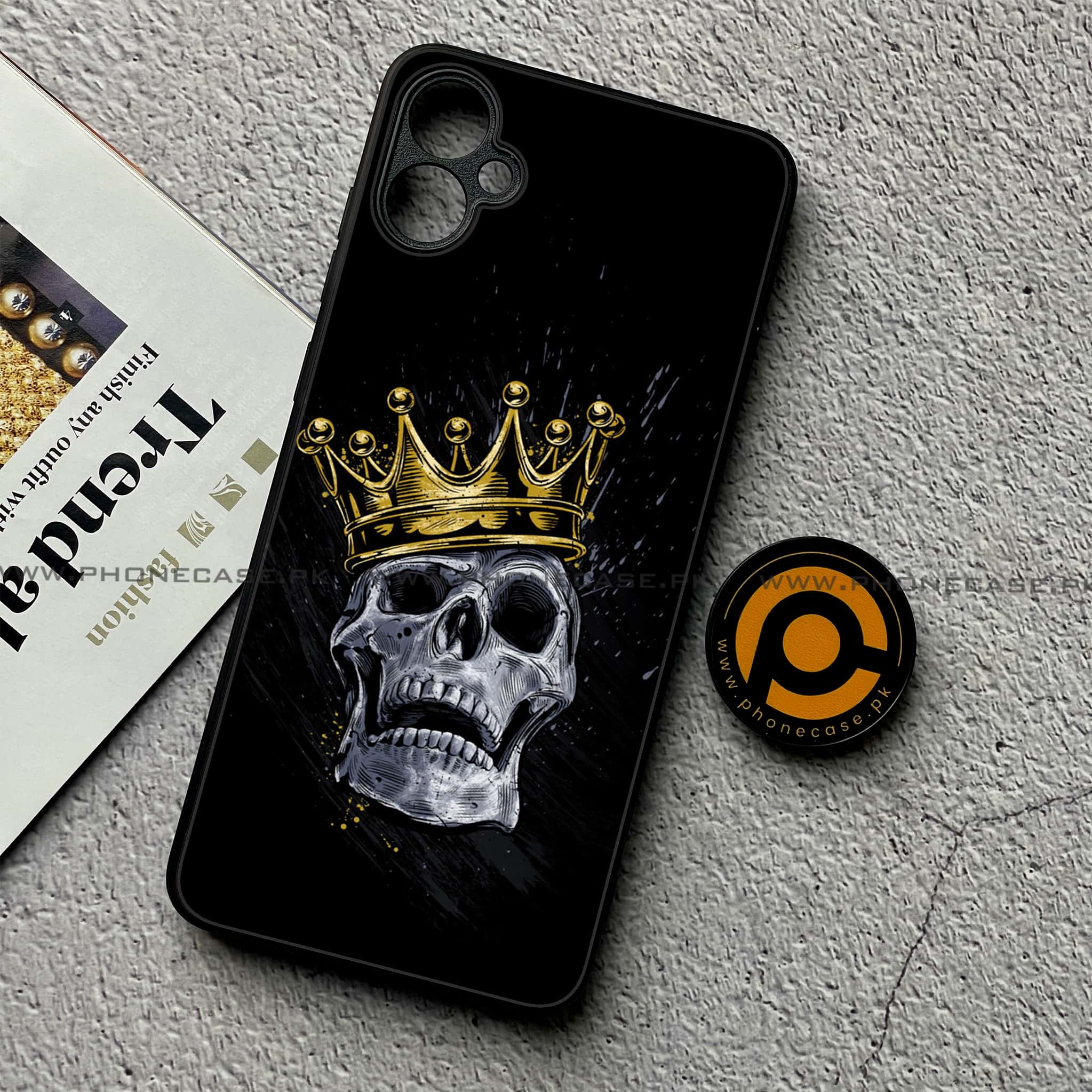 Samsung Galaxy A05 - King 2.0 Series - Premium Metal Printed soft Bumper shock Proof Case