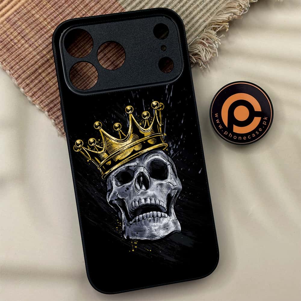 iPhone 17 Pro Max - King 2.0 Series - Premium Metal Printed soft Bumper shock Proof Case