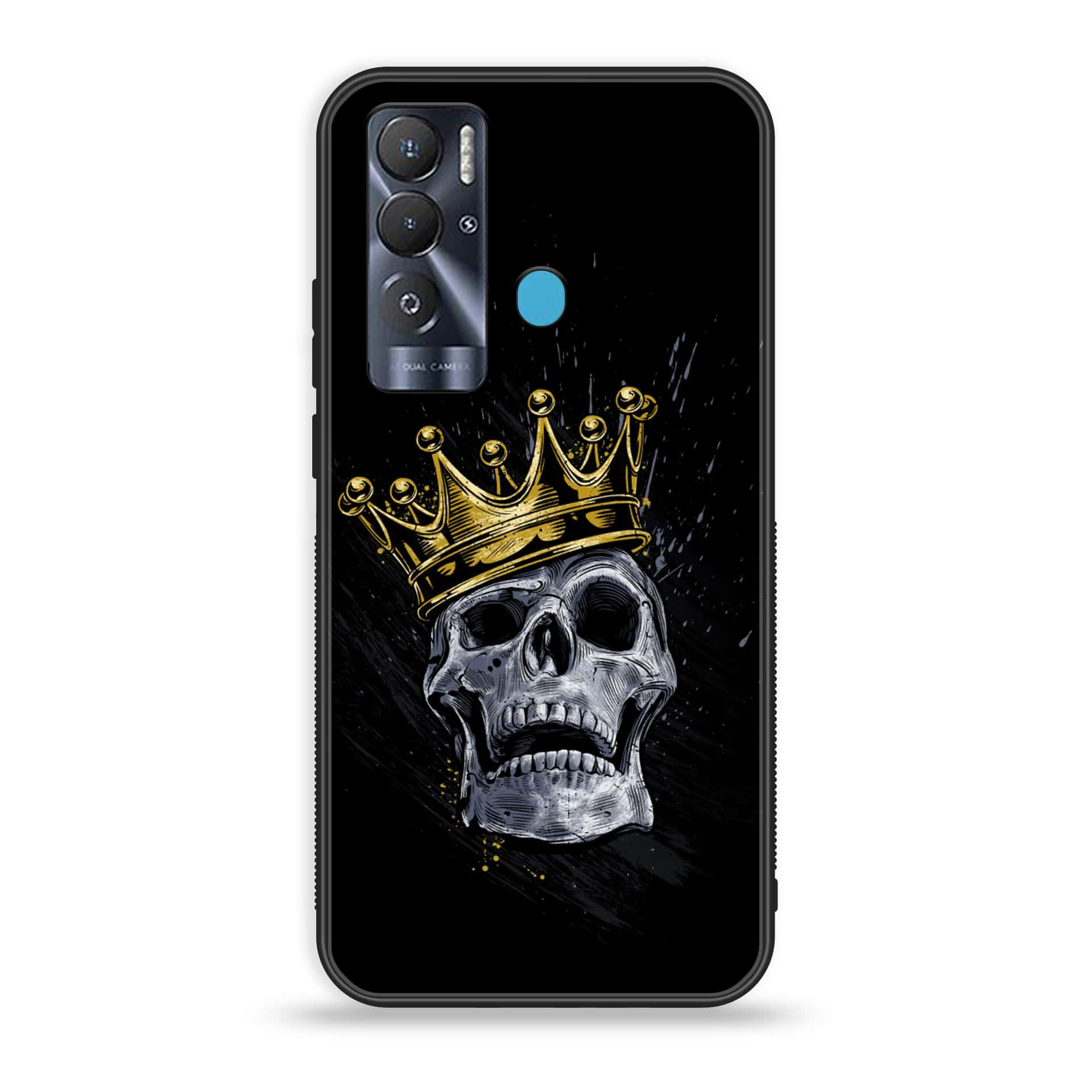 Tecno Pova Neo King Series V2.0 Premium Printed Glass soft Bumper shock Proof Case