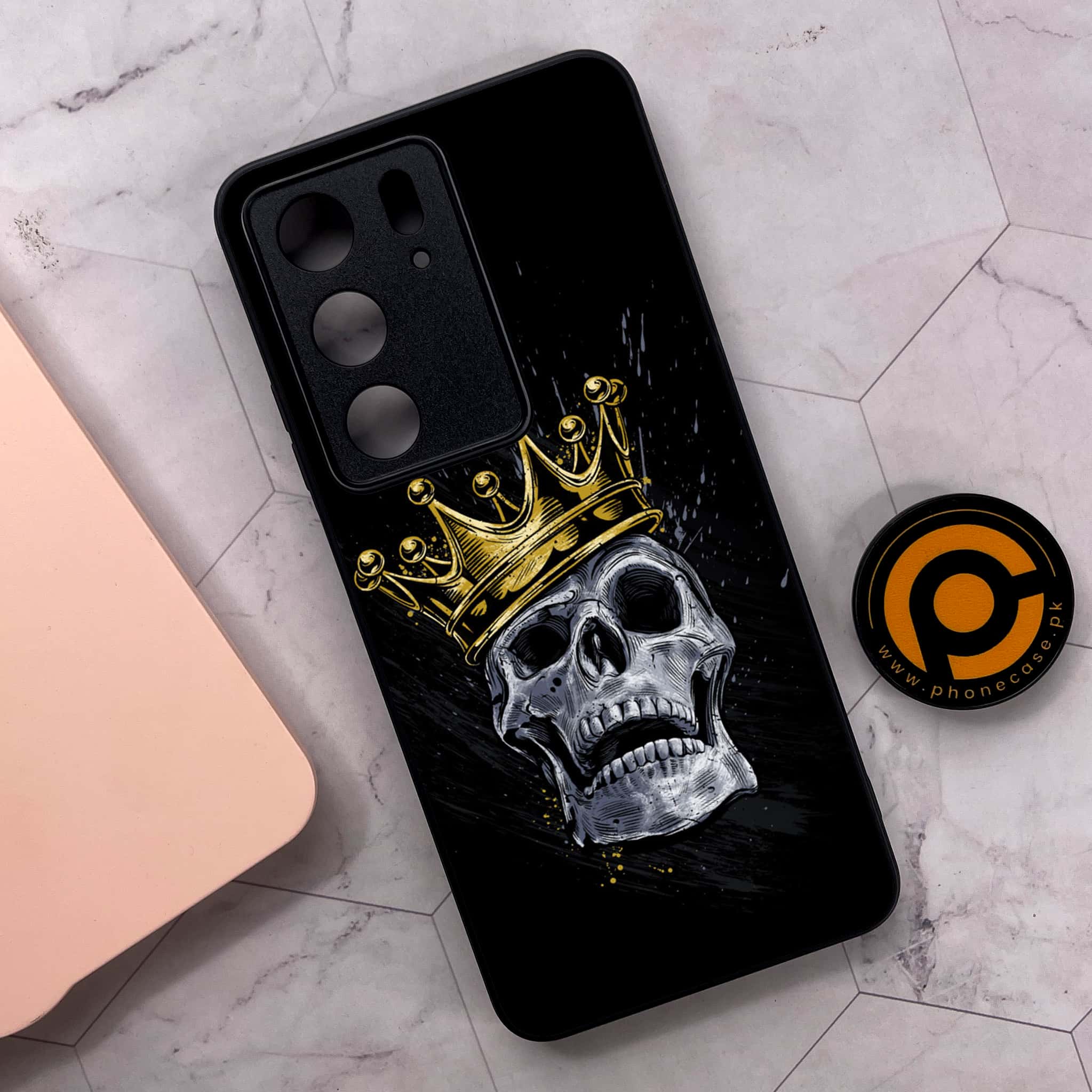 Realme C75x 4G - King 2.0 Series - Premium Metal Printed soft Bumper shock Proof Case