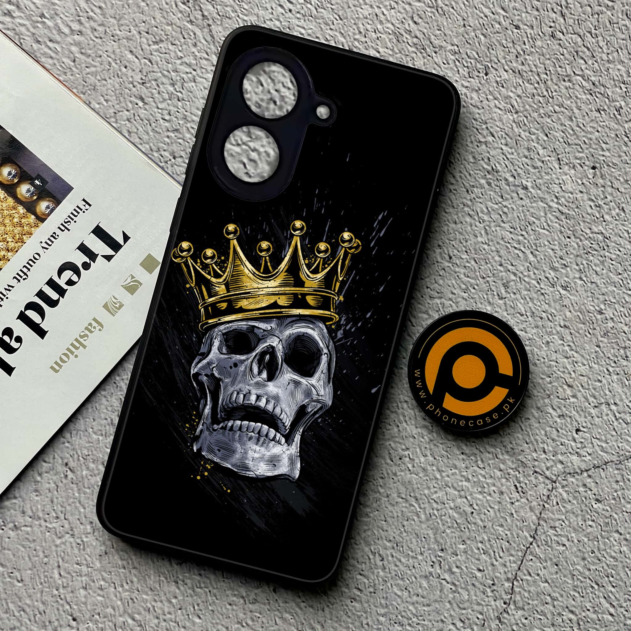 Xiaomi Redmi A5 - King 2.0 Series - Premium Metal Printed soft Bumper shock Proof Case